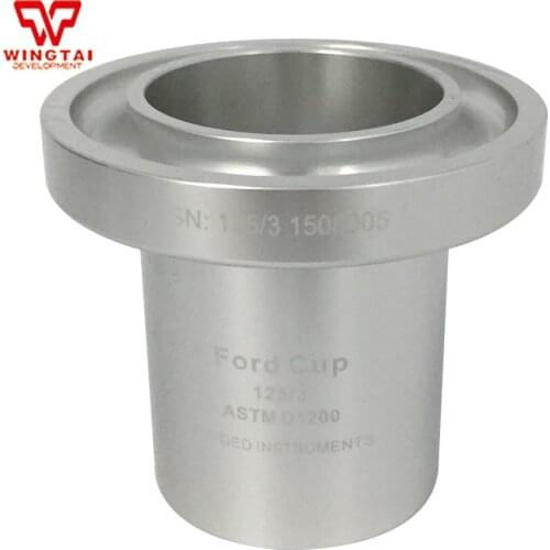 100ml Capacity USA ASTM D1200 Ford Viscosity Cup 2# 3# 4# Aluminium Alloy Material