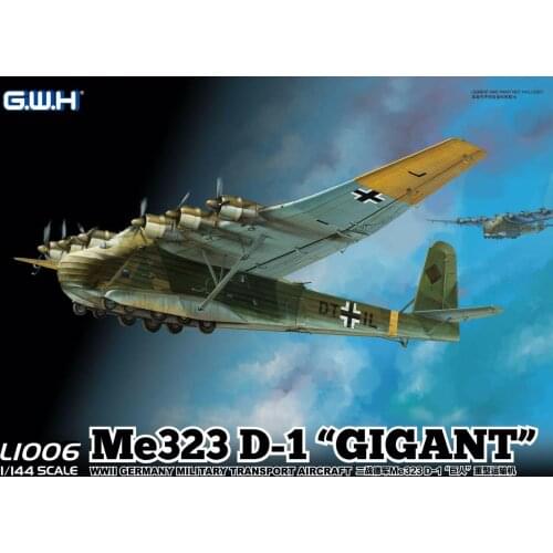 Great Wall Hobby L1006 1/144 German Military Transport Aircraft Me323 D-1 Gigant