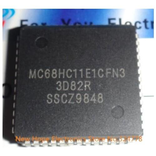 MC68HC11E1CFN3 MC68HC11E1 PLCC52 Microcontroller Microprocessor chip