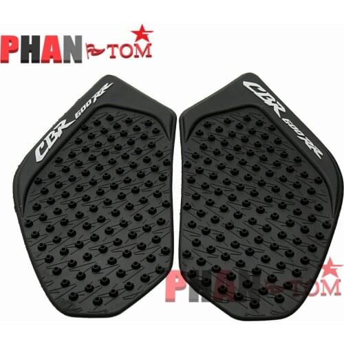 Motorcycle Anti slip sticker Tank Traction Pad Side Knee Grip Protector For 2003 2004 2005 2006 Honda CBR600RR CBR 600 RR F5