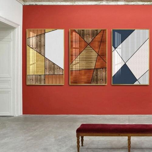 Modern Abstract Geometric Wall Art Canvas Painting Home Decor Nordic Posters and Prints Wall Decoration Pictures for Living Room