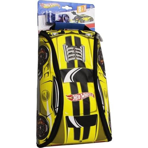 Hot Wheels Bag Car Playground Yellow