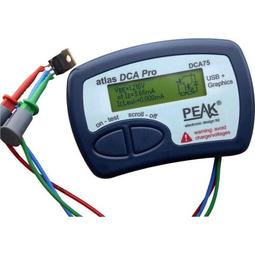 Peak Electronic Design DCA75 - Atlas DCA Pro Advanced Semiconductor Analyser