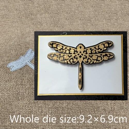 XLDesign Craft Metal Cutting Die die cuts flower dragonfly decoration scrapbook Album Paper Card Craft Embossing die cuts