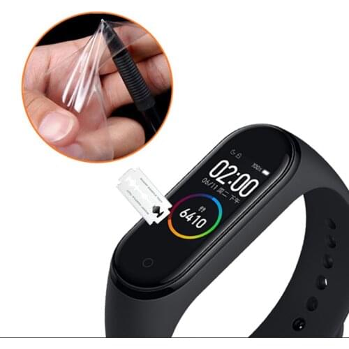 Mi Band 4 Protector Film Mi3 Band 3Tempered TPU 10pcs Protective Soft Screen Protector For Xiaomi Mi 4 Mi 3 Watch Dustproof