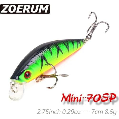 7cm 8.5g Wobblers Fishing Lures Lure Toy Deep Minnow Pesca Fishing Lure Carp Deep Diving Mini Hard Bait