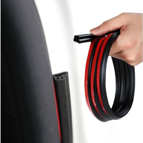 Car Styling DIY Rubber Car Door Seal Strip Stickers Anti-Dust Soundproof Sealing L Type Noise Insulation Strip Auto Accessories