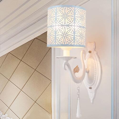 Nordic White Cylindrical Metal Floral Hollow Lampshade Table Ceiling Pendant Indoor Bedroom Decorative Light Shade Lamp Cover