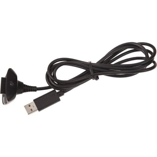 BUKIM 5 pcs Gamepad Charging Power Cable For Xbox 360 Rechargeable Battery Pack Kit Micro USB Charging Cables Game Gift