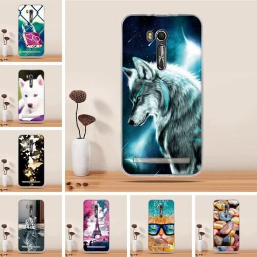 For Fundas Asus ZenFone Go ZB551KL Case Cover for Asus ZB551KL Case Soft Silicon 3d Cover for Asus ZenFone Go ZB551KL Case Coque