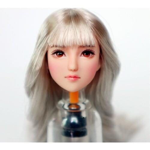 Estartek Customized 1/6 Obitsu CN010 Anime Claudia Head Sculpt for 12" Doll Action Figure DIY