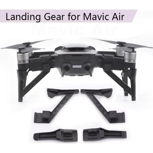 4pcs Landing Gear Kits for DJI Mavic Air Drone Extended Feet Heighten Riser Height Extender Quick Release Leg Feet Accessories