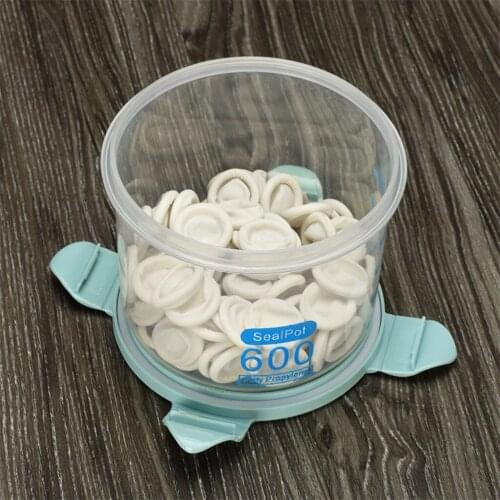 Multi-functional 600ML Storage Tank Tattoo Tools Jar Can, Kitchen Dry Food Container with Lid Airtight Leakproof