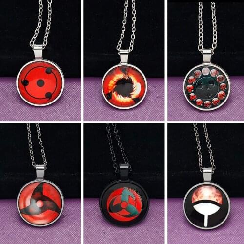 Pupil of windmill Pendant Necklace Classic Japanese Anime Accessories Cosplay Cartoon Jewelry Mens Chain Gift Wholesale