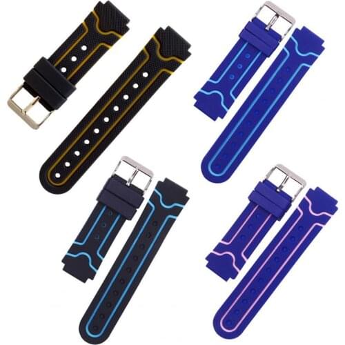 16mm Soft Silicone Smart Watch Band Strap Watch Band Universal Waterproof Smartwatch Replacement Strap for Kids
