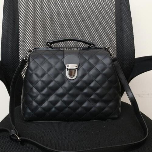 Luxury Doctor Bag Designer Retro Matte Leather Handbags Large Capacity Messenger Bag Ladies Crossbody Shoulder Bag 2020 New Sac