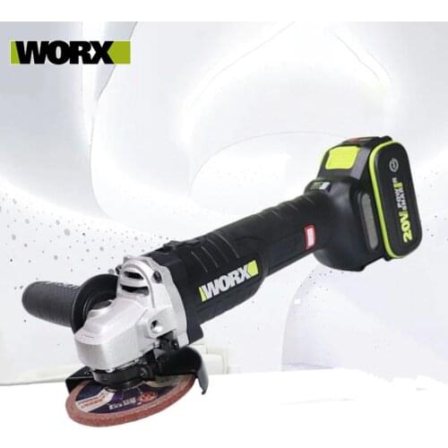 WORX 20V Angle Grinder WU808 Brushless Motor Rechargeable Power Share Platform Battery Multi-function Polishing Cutting