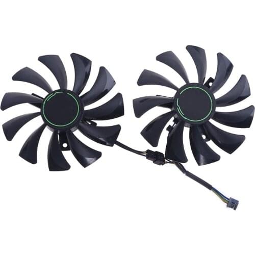 1 Pair HA9010H12F-Z 4Pin Cooler Fan Replacement for MSI GTX 1060 1660Ti RTX 2060 VENTUS XS C Graphics Card Fan