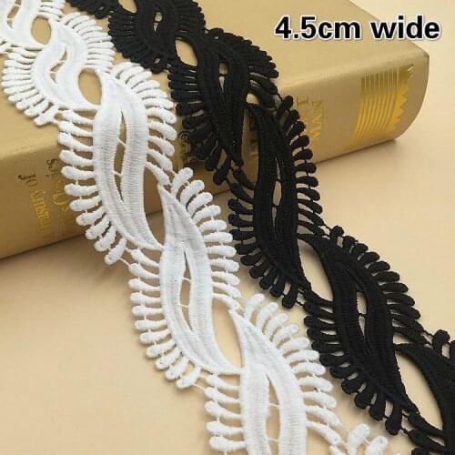 Pineapple Water-soluble Embroidery Lace Barcode DIY Ms. Clothing Dress Trend Striped Cuff Collar Hat Convenient Sewing Material