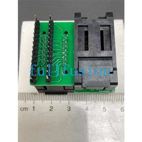 FP-28-07 IC Test Socket SOP28 1.27mm Pitch SOIC28 300MIL Burn in Socket