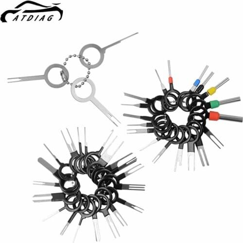 3-41pcs/lot Car Terminal Remover Tool Wire Plug Connector Extractor Puller Release Pin Extractor Kit Withdrawal