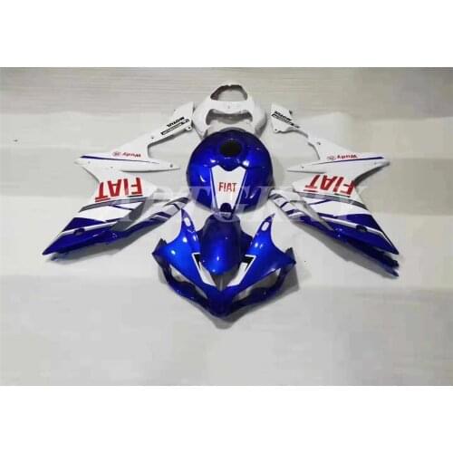New ABS Plastic Shell Motorcycle Fairing kit Fit For YAMAHA YZF R1 2007 2008 YZF-R1 YZF 1000R Bodywork set Fiat