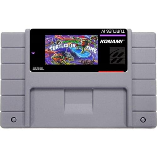 Hot Selling 16bit 46pin Super Game Card - Turtles in Time