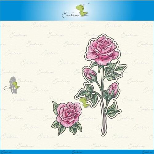 Rose flower metal cutting dies 2021 new diy molds Scrapbooking Paper Making die cuts crafts