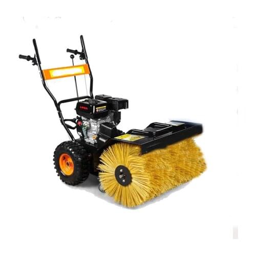 Cheap 6.5HP 70cm working width portable hand snow plow snow sweeper