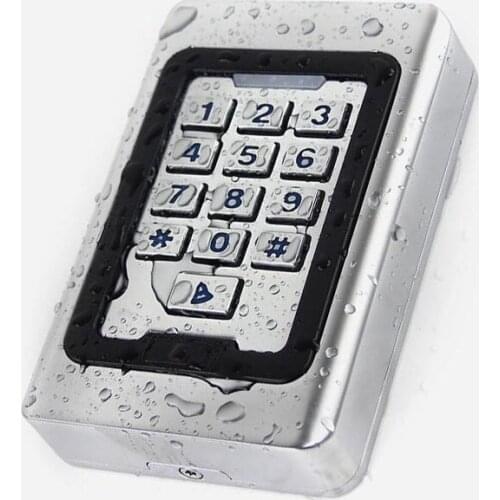 New IP68 Waterproof RFID Card Door Access Controller 2000 User 125KHz or 13.56MHz With Wiegand 26