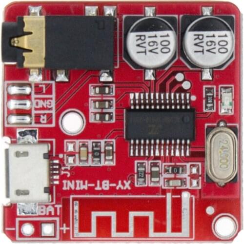 MP3 Bluetooth Decoder Board Lossless Car Speaker Audio Amplifier Board Modified Bluetooth 5.0 Circuit Stereo Receiver Module 5V