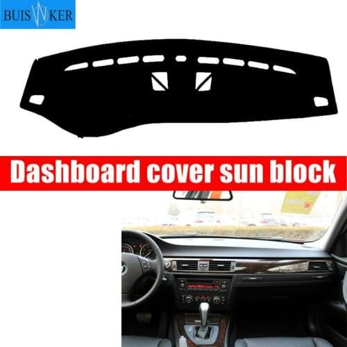 For BMW 3 Series E90 2005-2012 Anti-Slip Anti-UV Mat Dashboard Cover Pad Sun Shade Dashmat Protect Carpet Accessories