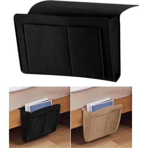 Student Dormitory Bed Phone Earphone Books Hanging Storage Bag Pouch Organizer on the bed for student domitory