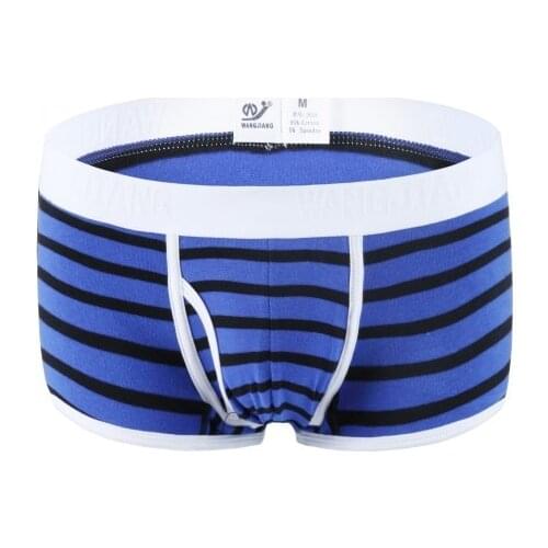Comfortable Panties Hot Sale Men Underwear Mens Boxer Underwear Sexy Striped Cotton Underwear Boxers Underpants