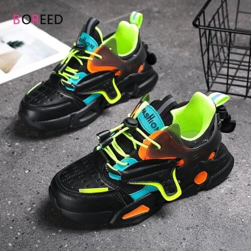 2021 Spring Childrens Sneakers High Quality Sports Shoes for Boys Fashion Running Sneakers Kids Shoes Girls Chaussure Enfant