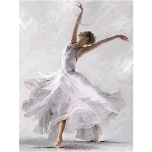 Embroidery Counted Cross Stitch Kits Needlework - 14 ct Aida DMC color DIY Arts Handmade Decor - Dance of the Winter Solstice