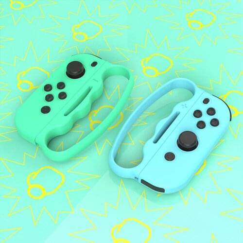 1 Pair Joy Con Controller Hand Grips with Wrist Straps for Nintendo Switch Fitness Boxing Game Accessories
