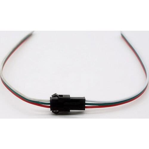 10 Pair 20 pairs Male to Female 3pin JST SM Plug led Connector Cable 3 Pin JST SM Connector for 2811 2812B RGB LED Strip Lights