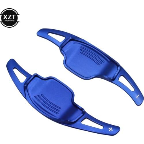 Car Aluminum Shift Lever Paddle Steering Wheel Shifter Extend Fit For Chevrolet Camaro 2012-2015 Steering Wheels Hubs Extension