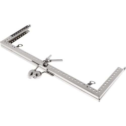 Blesiya Metal Diamond Head Sewing Purse Coin Bag Kiss Clasp Lock Frame DIY Craft