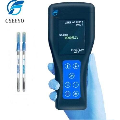 Ozone gas analyzer Bacteria Detection Luminometer Atp Hygiene Monitor Device