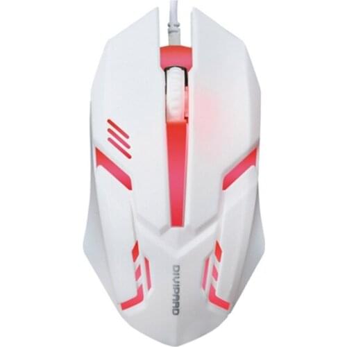1200 DPI, Ergonomic Game USB Computer Wired Mice for Desktop Laptop PC Gamers QW