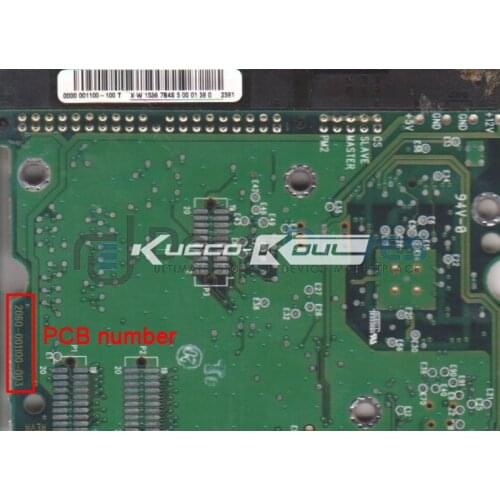 HDD PCB circuit board 2060-001100-003 REV A for WD 3.5 IDE/PATA hard drive repair data recovery