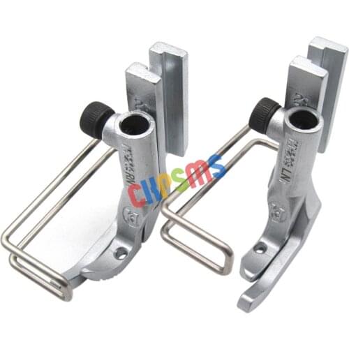 # KP269LN+KP269RN RINGH &LEFT Zipper Knurled PRESSER FOOT FIT FOR Durkopp Adler 67, 167, 267, 69, 269