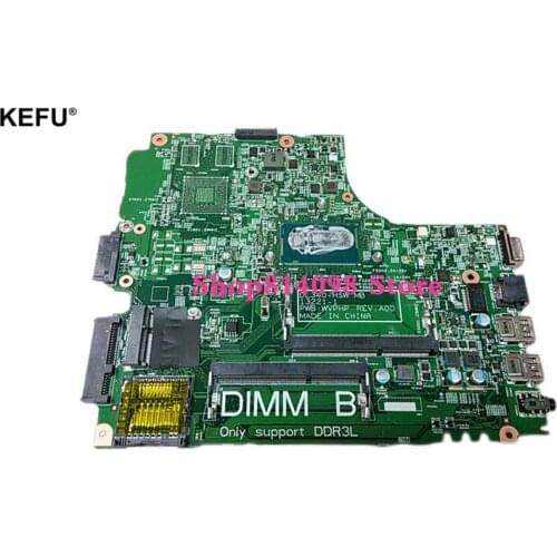 KEFU 13221-1 3440 motherboard fit for dell 3440 laptop motherboard DL340-HSW MB13221-1 i3-4010u DDR3L PTD1C