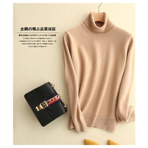 Fashion Turtleneck Slim Sweater 2020 Autumn Winter Women Sweater Warm Pullovers Female Long Sleeve Full Color Knitted Tops