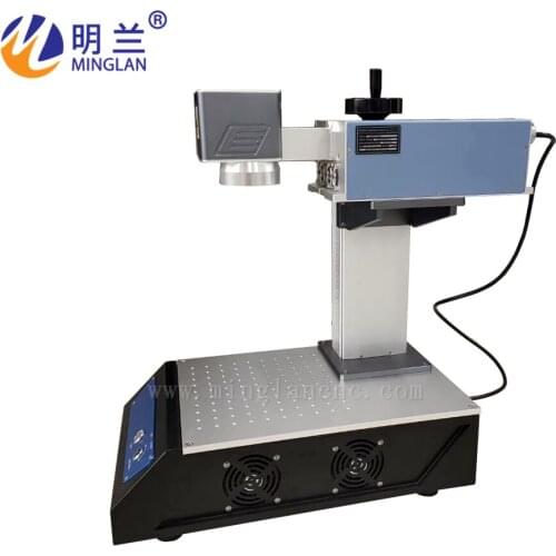 Mini small portable 3W 5W UV laser marking machine fiber laser marker for pp plastic pvc glass