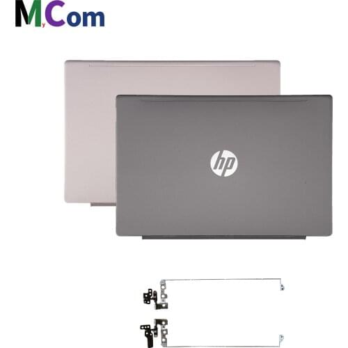 New Original LCD Back Cover For HP Pavilion 14-CE TPN-Q207 With Logo And Sticker Rear Lid Case Hinges Pink L19174-001 Gray
