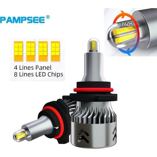 H7 LED Car lamp 3D 360 degree H11 lamp 24PCS Chips Light H8 9005 HB3 9006 HB4 Bright Headlight Bulbs Lamp 14000LM 60W 12V 1904