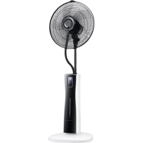 16-Inch Water Mist Fan Household Electric Floor Cooling Fan 220V 75W with 3.2L Water Tank 7.5H Timing 5 Meters Remote Control